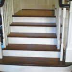 A finished staircase